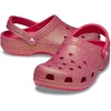 Crocs Unisex Classic Clogs – Glitter Dragon Fruit Men 7 Women 9 Medium | Casual Shoes