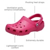 Crocs Unisex-Adult Classic Clog, Clogs for Women and Men(Dragon Fruit)