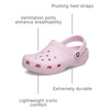 Crocs Unisex-Adult Classic Clog, Clogs for Women and Men(Pink Milk)