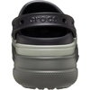 Crocs Unisex-Adult Classic Stacked Clogs Platform Platform | Casual Shoes(Black/Black)