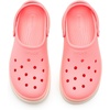 Crocs Unisex-Adult Classic Stacked Clogs Platform Platform | Casual Shoes(Frosted Guava)