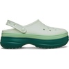 Crocs Unisex-Adult Classic Stacked Clogs Platform Platform | Casual Shoes(Hosta)
