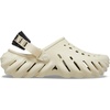 Crocs Unisex-Adult Echo Clog | Casual Shoes(Bone/Black)