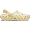 Crocs Unisex-Adult Echo Clog | Casual Shoes(Buttercream)