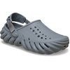 Crocs Unisex-Adult Echo Clog | Casual Shoes(Concrete)