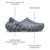 Crocs Unisex-Adult Echo Clog | Casual Shoes(Concrete)