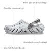 Crocs Unisex-Adult Echo Clog | Casual Shoes(Moonlight/Multi)