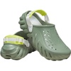 Crocs Unisex-Adult Echo Clog | Casual Shoes(Moss)