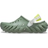 Crocs Unisex-Adult Echo Clog | Casual Shoes(Moss)