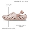 Crocs Unisex-Adult Echo Clog | Casual Shoes(Pink Clay)