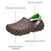 Crocs Unisex-Adult Echo Clog | Casual Shoes(Sandstorm Coffe/Multi)
