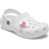 Crocs Unisex-Adult Jibbitz Shoe Charms – NBA Basketball Team Shoe Charm Singles, Sports Charms for Boys and Girls(Houston Rockets)