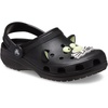 Crocs Unisex-Child Classic Glow in the Dark Clogs (Little Kid/Big Kid)(Black Cat)