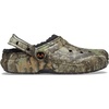 Crocs Unisex-Child Classic Realtree Lined Clog | Casual Shoes(Khaki/Multi)
