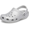 Crocs Kids Classic Glitter Clog | Casual Shoes(Silver Glitter)