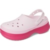 Crocs Unisex-Adult Classic Stacked Clogs Platform Platform | Casual Shoes(Dragon Fruit)