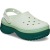 Crocs Unisex-Adult Classic Stacked Clogs Platform Platform | Casual Shoes(Hosta)