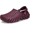 Crocs Unisex-Adult Echo Clog | Casual Shoes(Heritage Red)