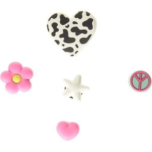 Crocs Jibbitz 5-Pack Trendy Shoe Charms | Jibbitz for Crocs(Girly Icon)