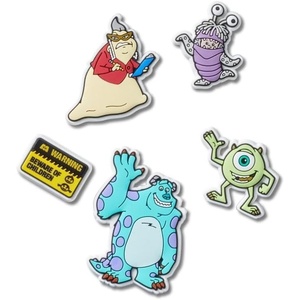 Crocs Jibbitz 5-Pack Trendy Shoe Charms | Jibbitz for Crocs(Monsters Inc 5 Pck)