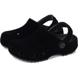 Crocs Kid’s Classic Clog (Little Kid/Big Kid/Toddler)(Black Velvet)