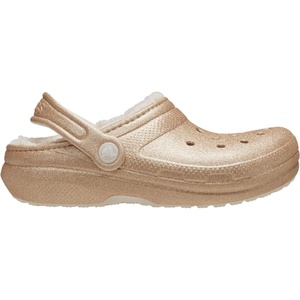 Crocs Kids’ Classic Lined Kids Clog | Casual Shoes(Gold)