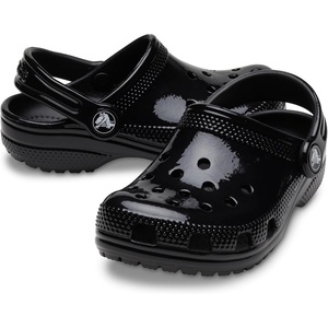 Crocs Unisex Adult Classic Neon Highlighter Clogs | Casual Shoes(Black)