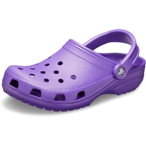 Crocs Unisex-Adult Classic Clog, Clogs for Women and Men(Neon Purple)