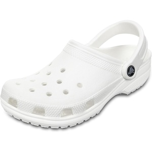 Crocs Unisex-Adult Classic Clog, Clogs for Women and Men(White)