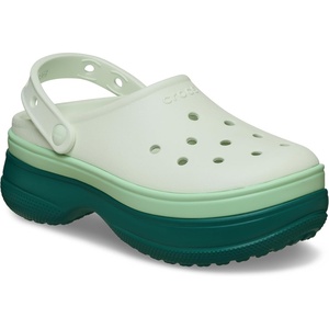 Crocs Unisex-Adult Classic Stacked Clogs Platform Platform | Casual Shoes(Hosta)