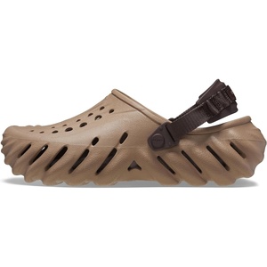 Crocs Unisex-Adult Echo Clog | Casual Shoes(Latte)