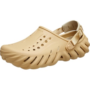 Crocs Unisex-Adult Echo Clog | Casual Shoes(Wheat)