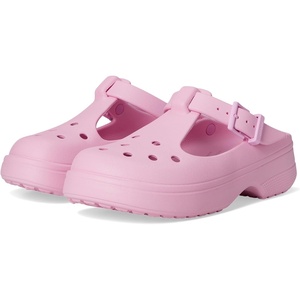 Crocs Women’s Classic Mary Jane Clogs | Casual Shoes(Pink Tweed)