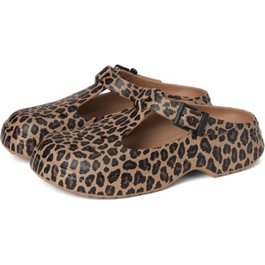 Crocs Women’s Classic Mary Jane Clogs | Casual Shoes(Sepia/Leopard)