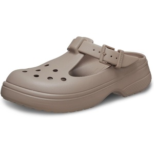 Crocs Women’s Classic Mary Jane Clogs | Casual Shoes(Taupe)