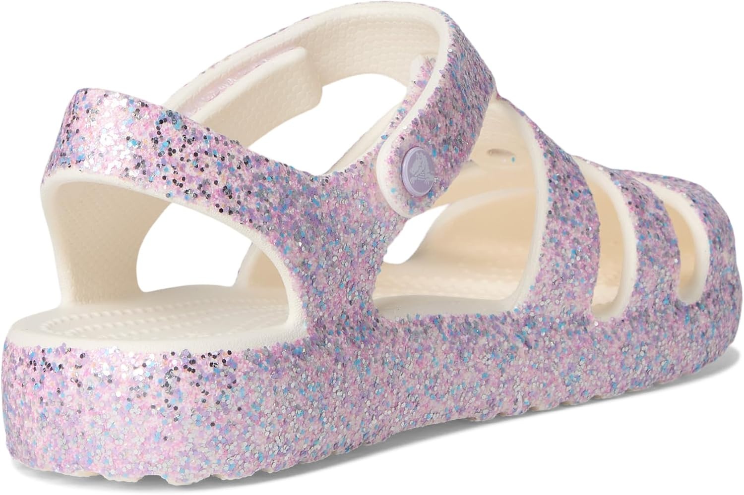 image:imageCrocs Kids Classic Fisherman Sandals Casual SandalsChalk Glitter