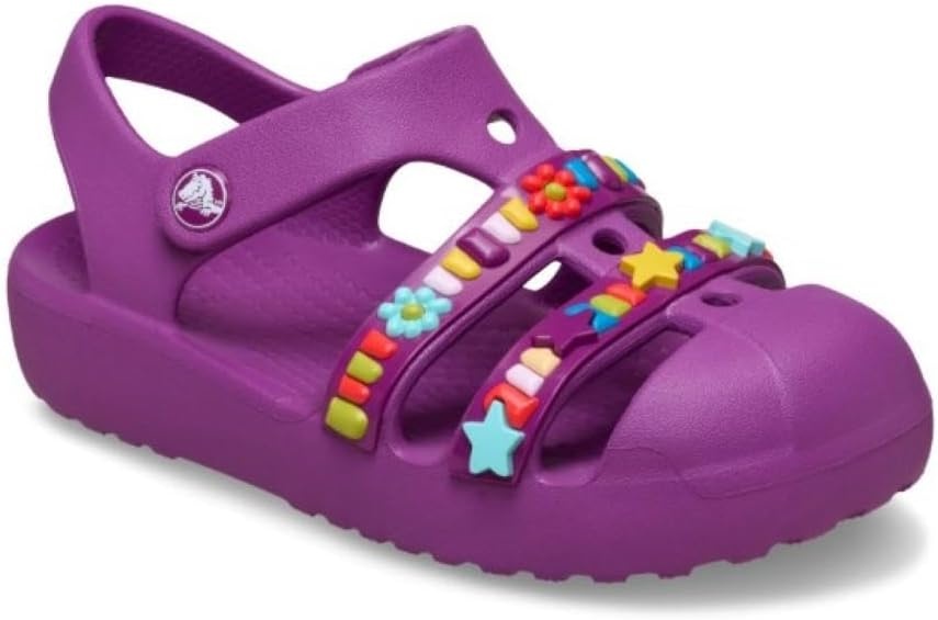 image:imageCrocs Kids Classic Fisherman Sandals Casual SandalsGrapeberry