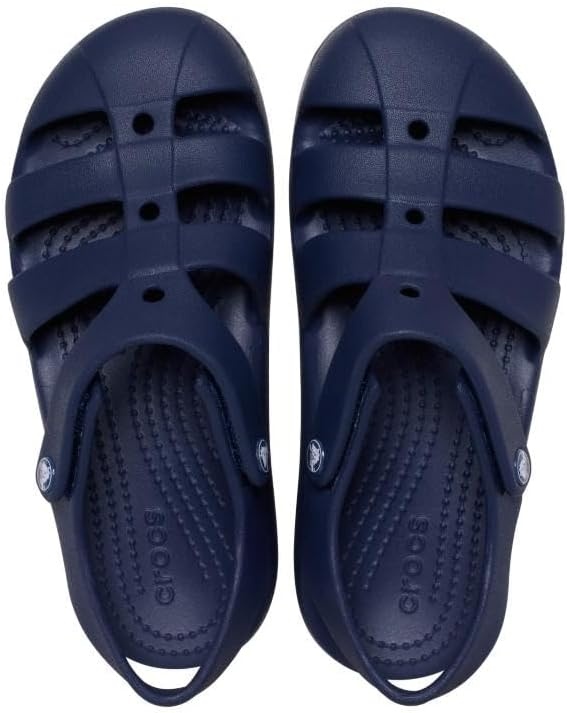 image:imageCrocs Kids Classic Fisherman Sandals Casual SandalsNavy