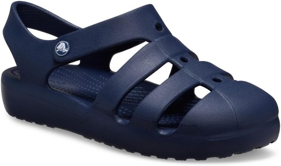 image:imageCrocs Kids Classic Fisherman Sandals Casual SandalsNavy