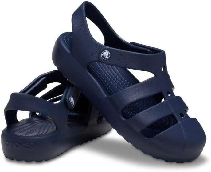 image:imageCrocs Kids Classic Fisherman Sandals Casual SandalsNavy