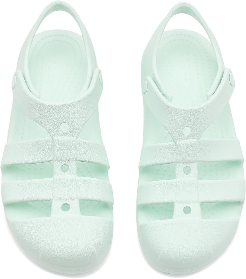 image:imageCrocs Kids Classic Fisherman Sandals Casual SandalsRetro Ice