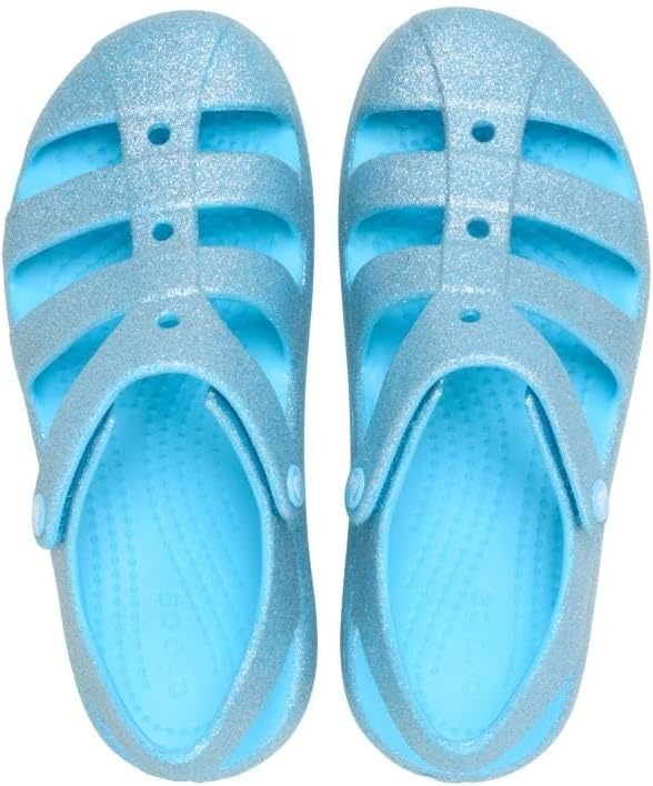 image:imageCrocs Kids Classic Fisherman Sandals Casual SandalsTinted Glass