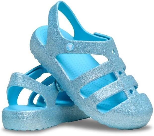 image:imageCrocs Kids Classic Fisherman Sandals Casual SandalsTinted Glass