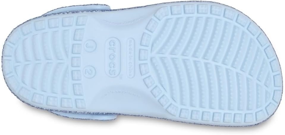 image:imageCrocs Kids Classic Glitter ClogBlue Frost Glitter