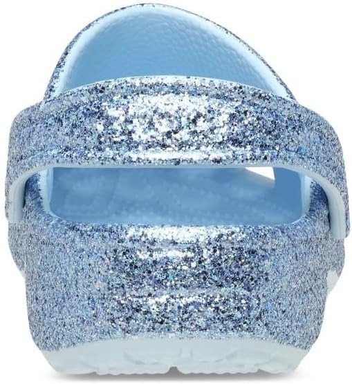 image:imageCrocs Kids Classic Glitter ClogBlue Frost Glitter