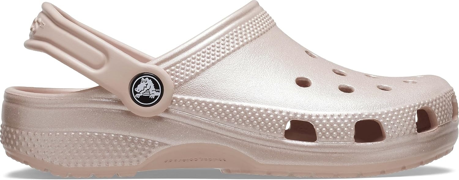 image:imageCrocs Kids Classic Glitter ClogPink ClayShimmer