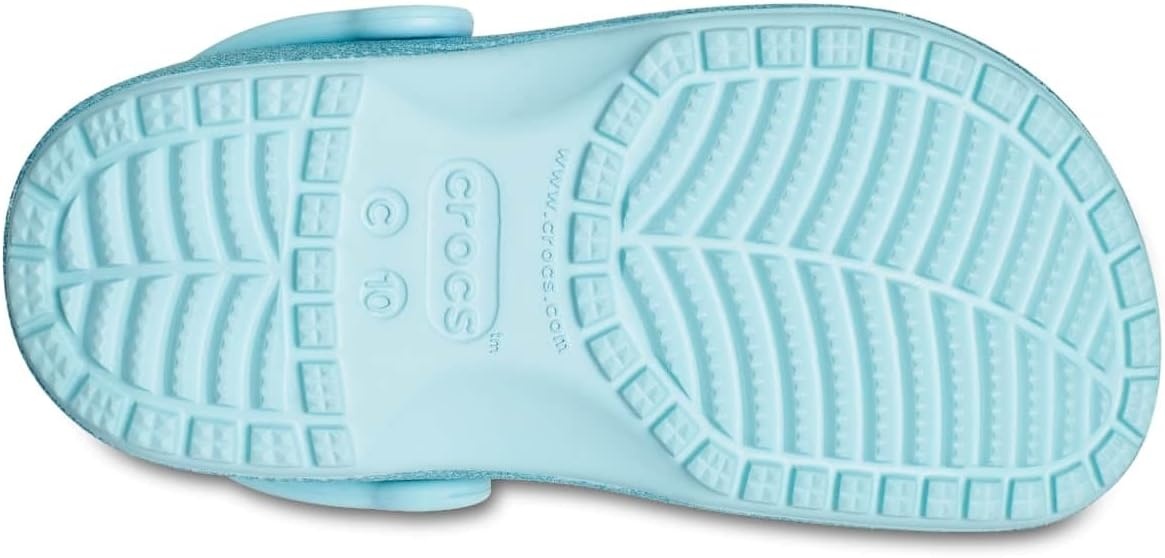 image:imageCrocs Kids Classic Glitter ClogPure Water