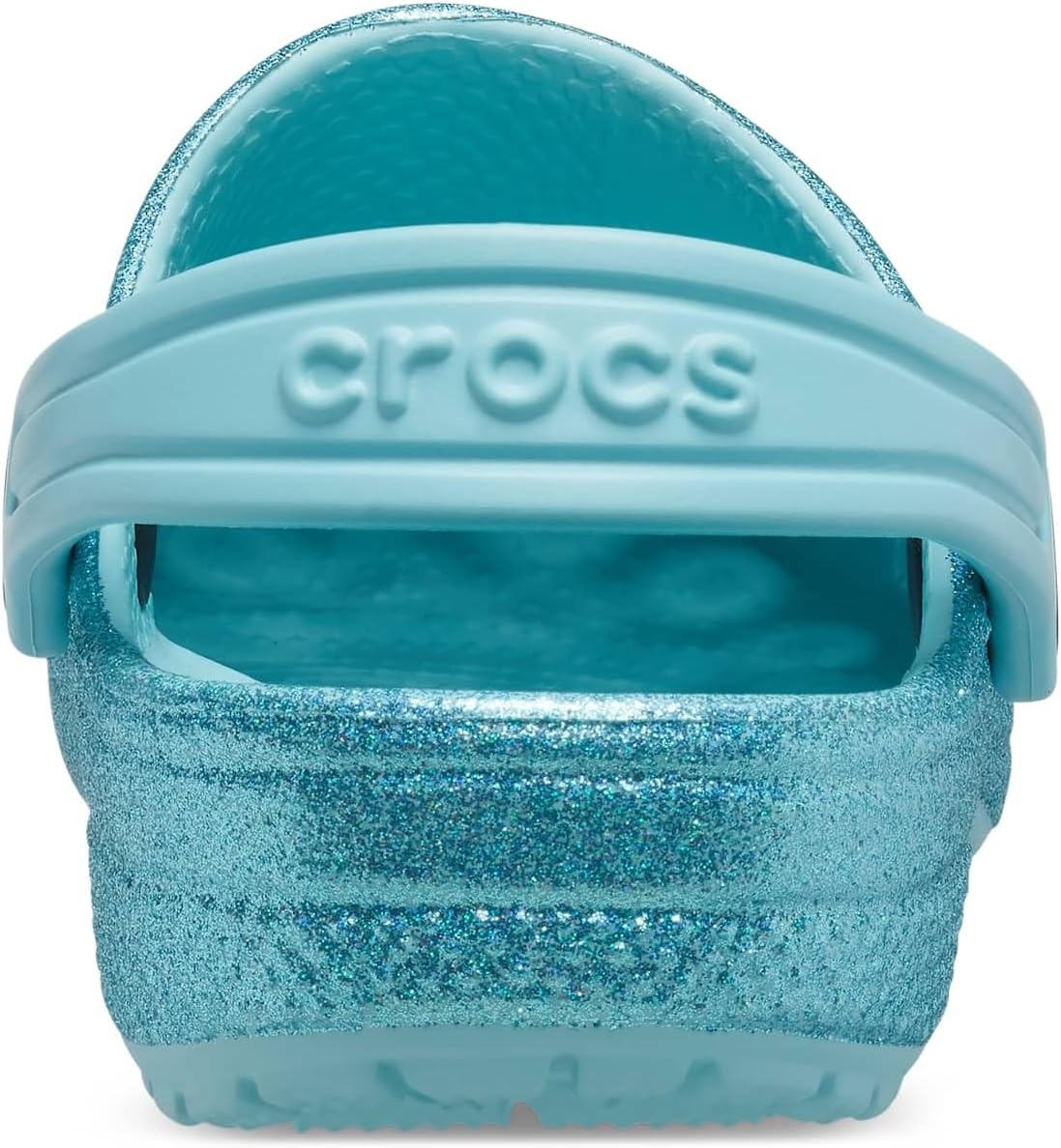 image:imageCrocs Kids Classic Glitter ClogPure Water