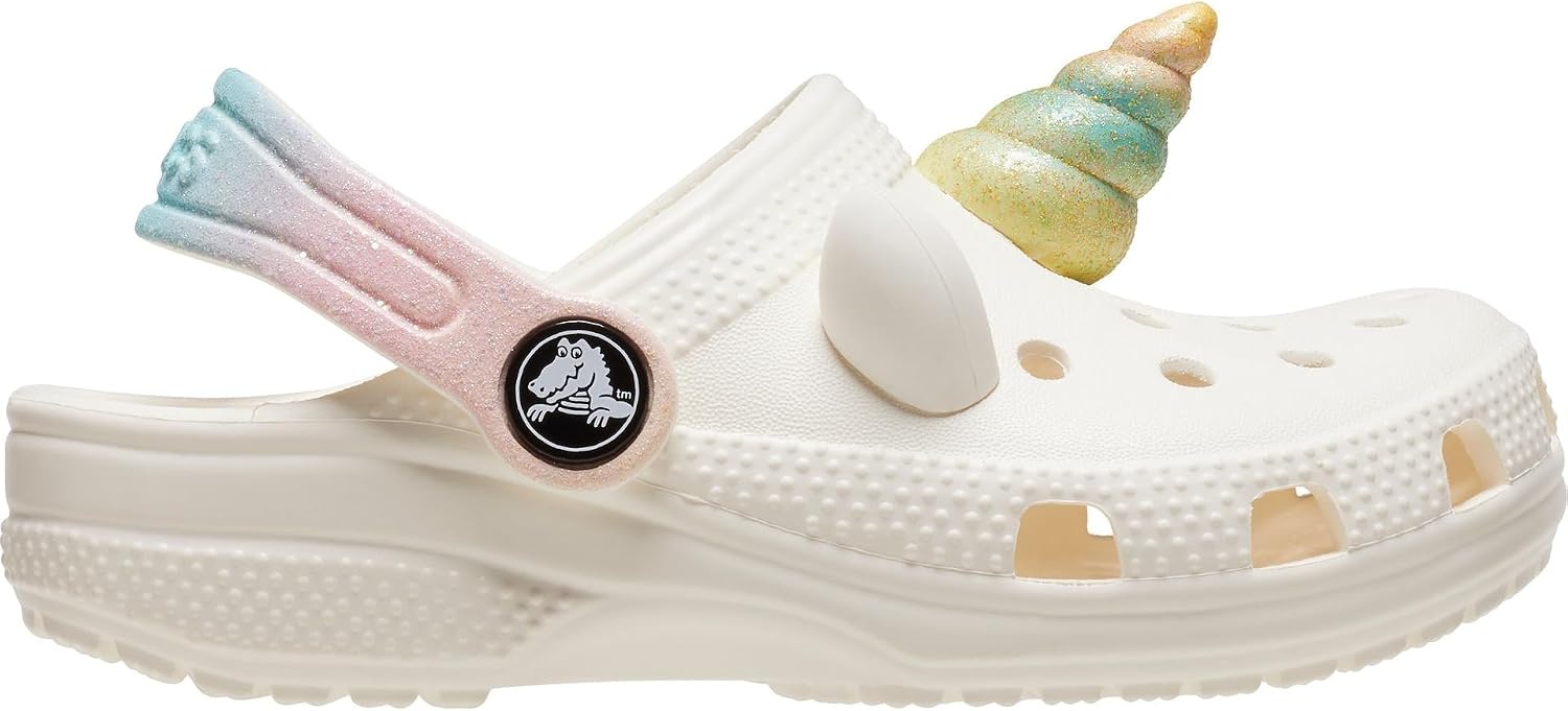 image:imageCrocs Kids Classic I Am ClogsChalkUnicorn