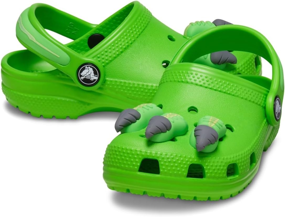 image:imageCrocs Kids Classic I Am ClogsGreen SlimeDinosaur